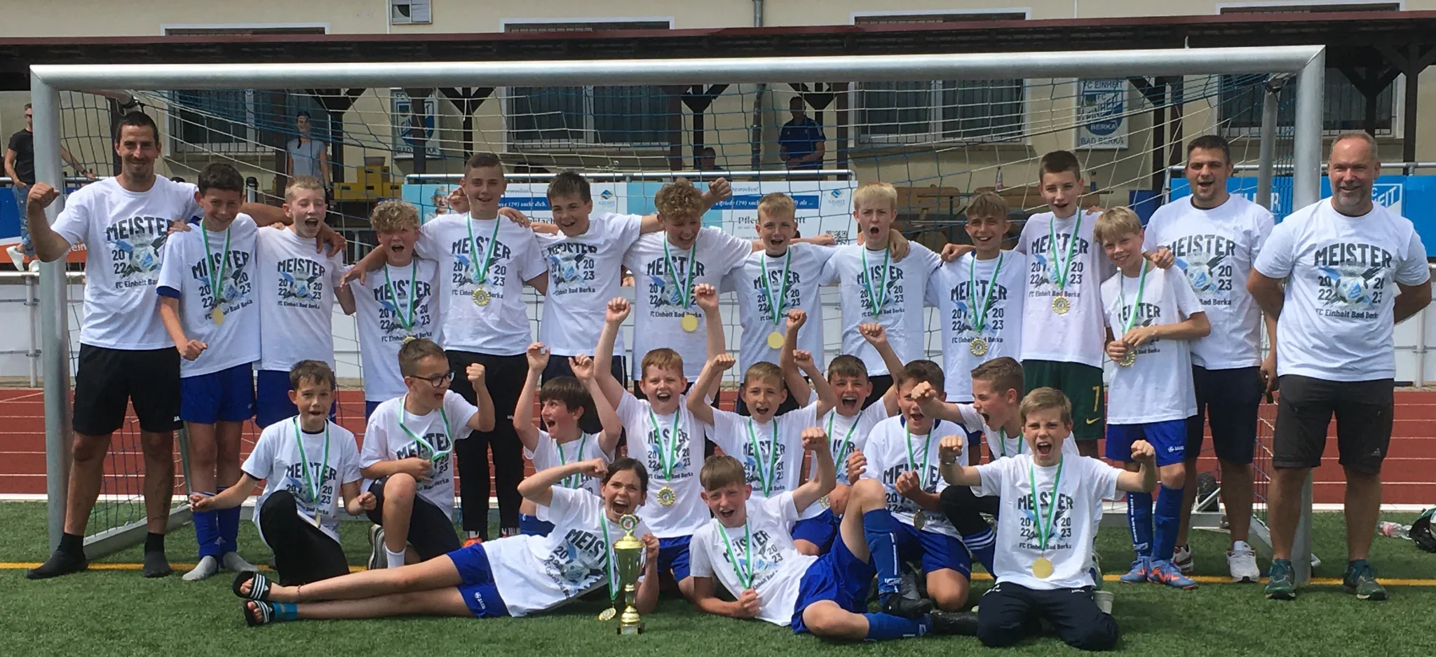 D-Junioren feiern Meisterschaft in der Kreisliga-Staffel 2