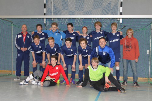 Rote Bullen holen U16-Hallen-Cup - Einheit bejubelt 3 Tore