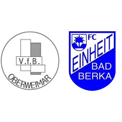 (B) VfB Oberweimar <span class="nowrap bold mx-1">2 : 3</span> FC Einheit Bad Berka