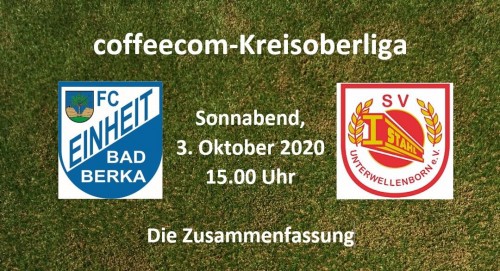 Kreisoberliga-Spiel gegen Unterwellenborn als Video-Zusammenfassung