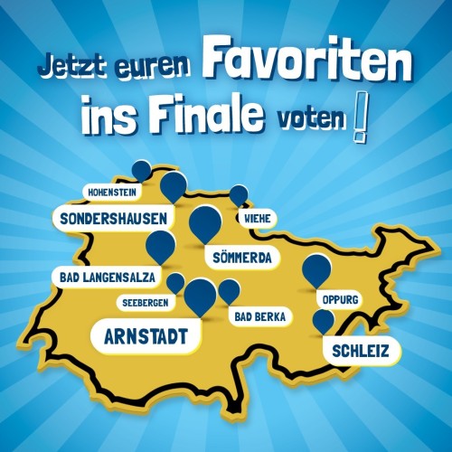 Bad Berka im Halbfinale beim Wettbewerb "Ortsmeister"