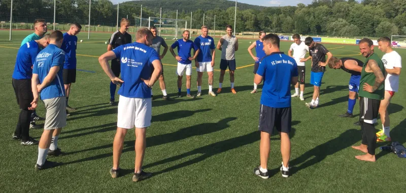 Saisonauftakt für 1. Männermannschaft - erste Testspiele