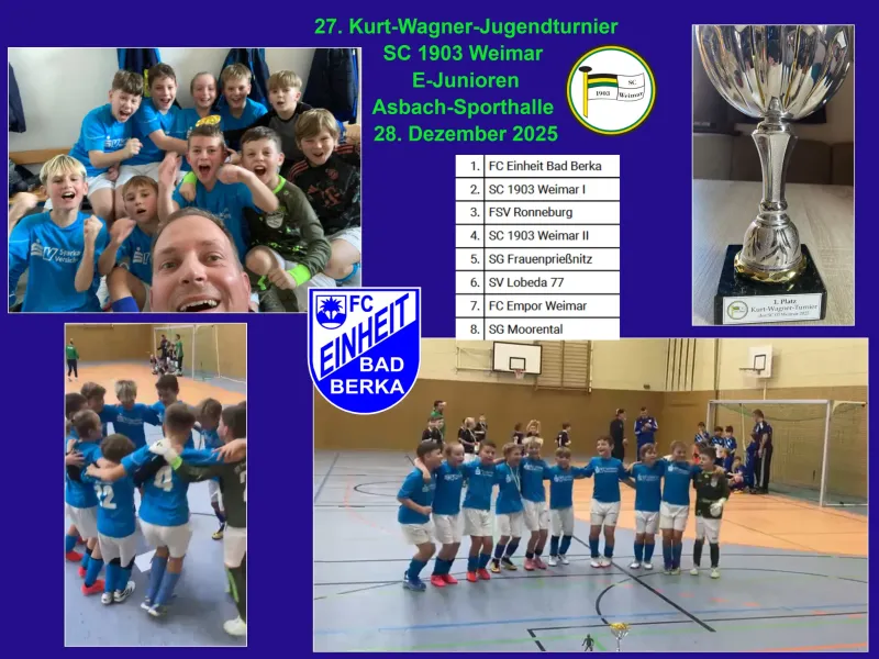 Auch E-Junioren erfolgreich, Toll !!!