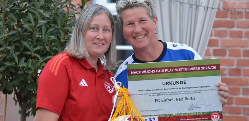 Fair Play: Drei Bad Berkaer Teams ausgezeichnet