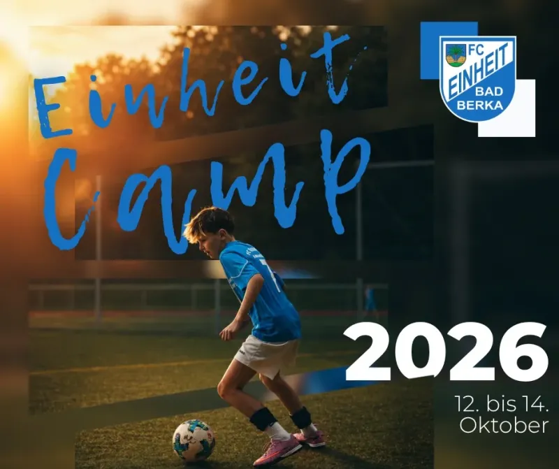 Fußball-Ferien-Schule: Jetzt für Einheit-Camp anmelden!