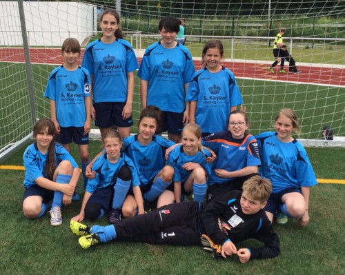 super Saison der D-Juniorinnen mit dem 6. Platz in Thüringen