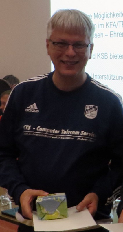 Norbert Block mit DFB-Ehrenamtspreis geehrt