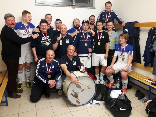 Männerteam holt überraschend Hallenkreismeistertitel