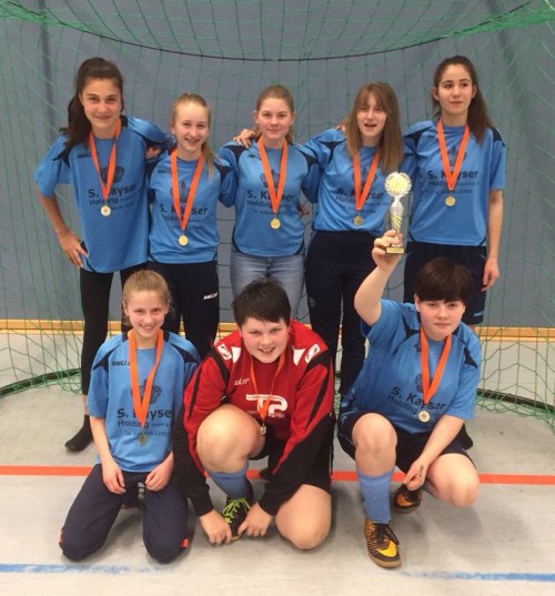 C-Juniorinnen sind KFA-Meister in der Halle