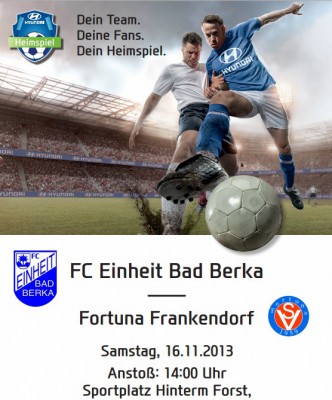 Einheit fiebert "Hyundai-Heimspiel" (SA 14 Uhr) entgegen