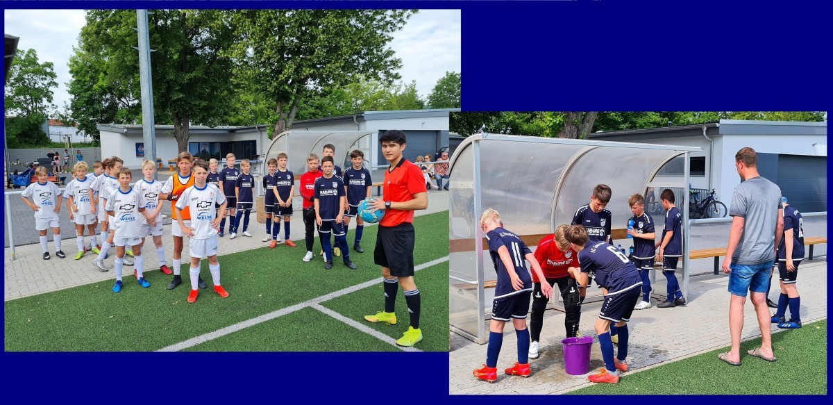 Kampf gegen die Hitze und einen starken Gegner