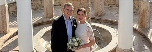 Martin Menger heiratet Sarah Loreen