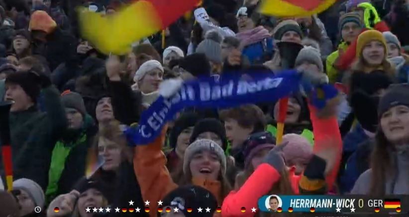 FC Einheit feiert Biathlon-Gold von Denise Herrmann-Wick