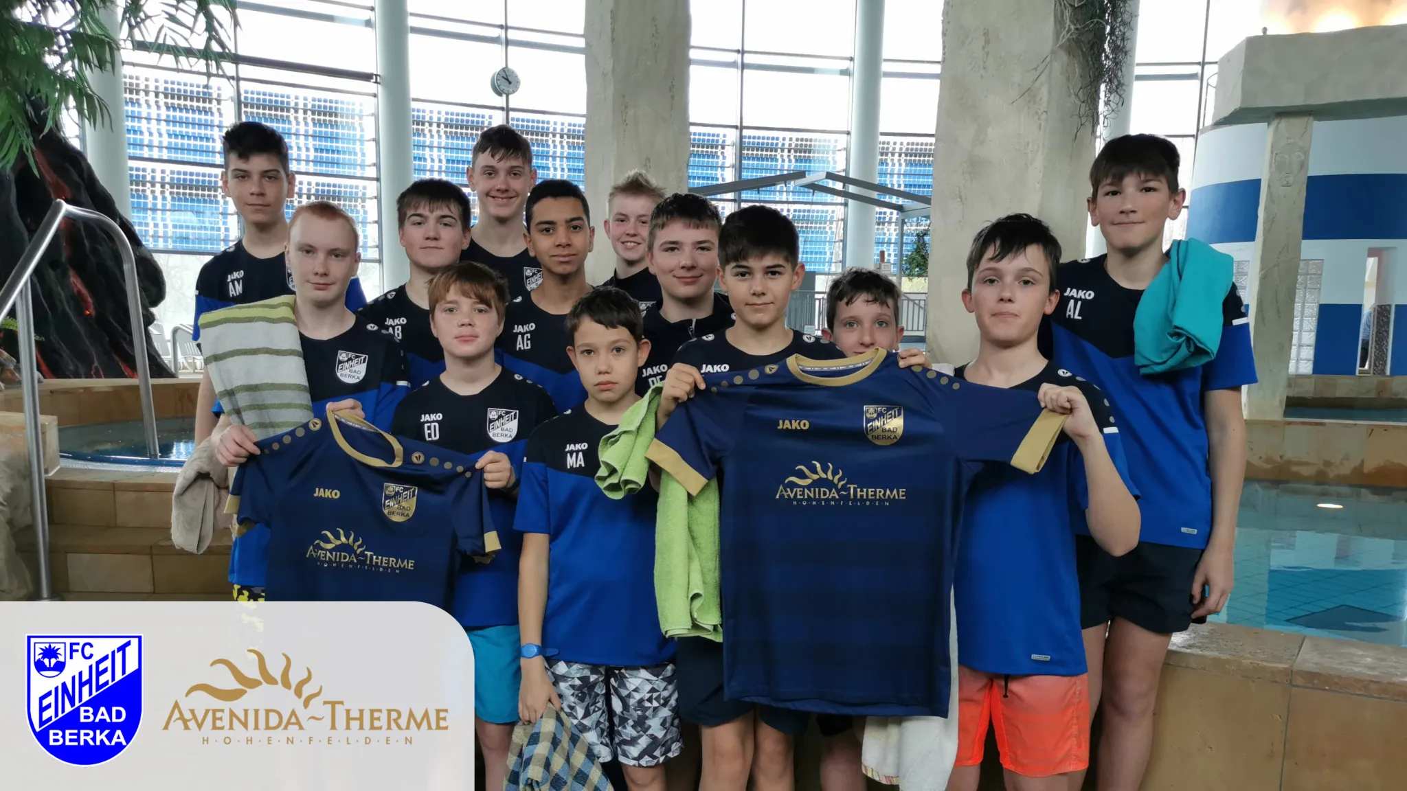 Große Unterstützung für Bad Berkaer Nachwuchskicker