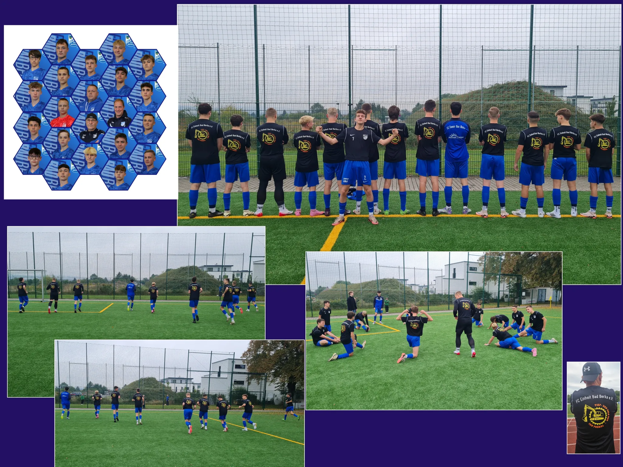 Neue Aufwärmtrikots