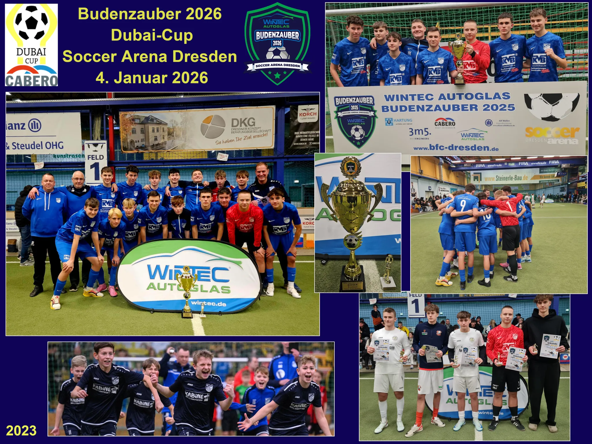 FC Einheit holt sensationell den Dubai-Cup