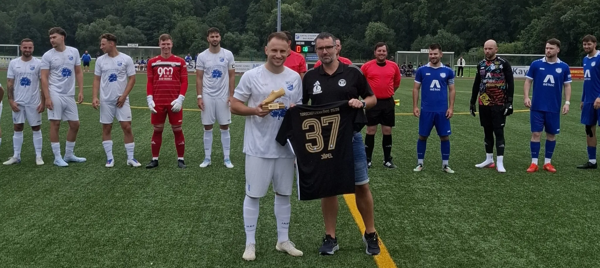 Denis Jäpel als Torschützenkönig ausgezeichnet