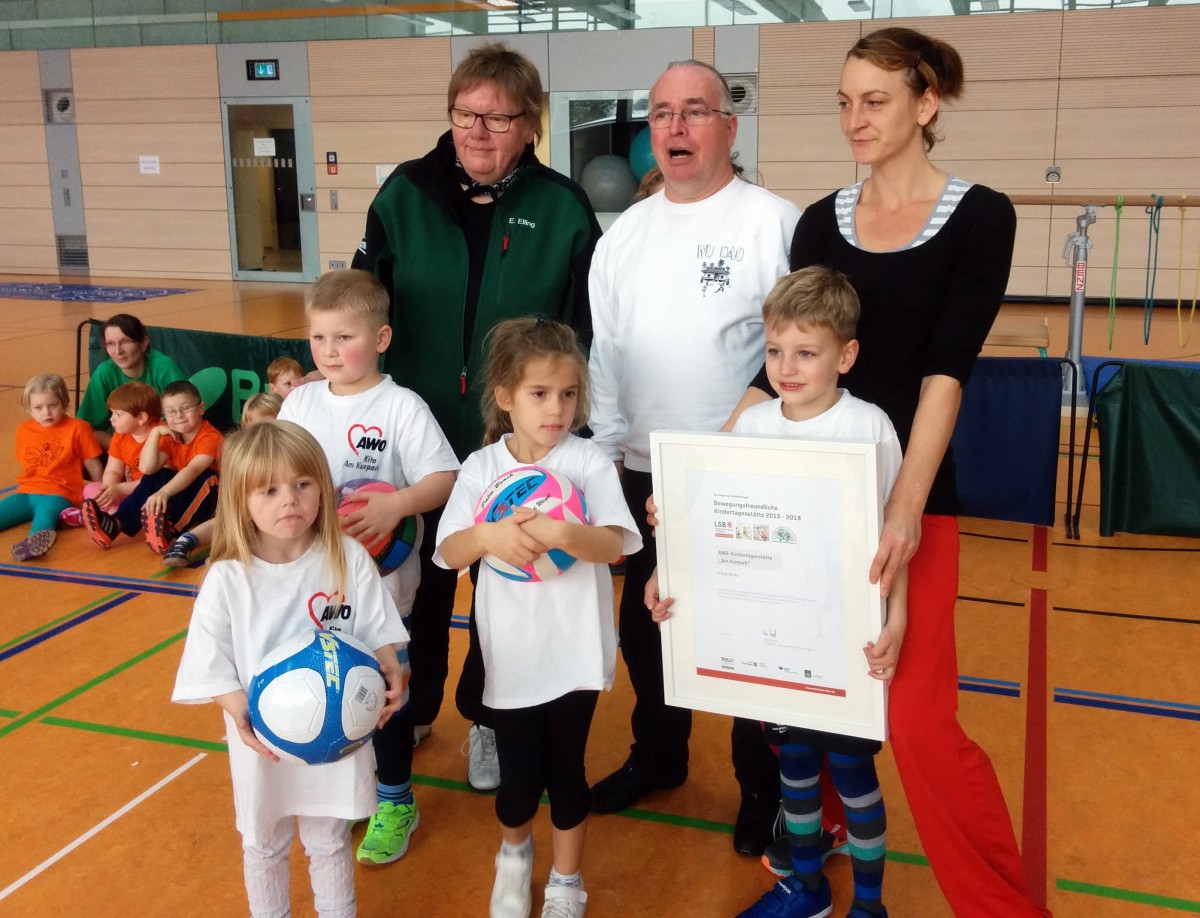 Zertifikat für Kita "Am Kurpark"