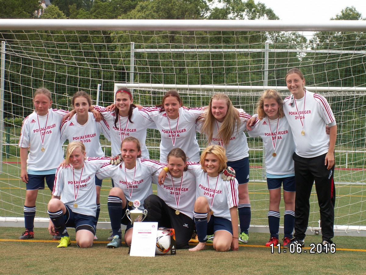 C-Juniorinnen werden TFV - Pokalsieger