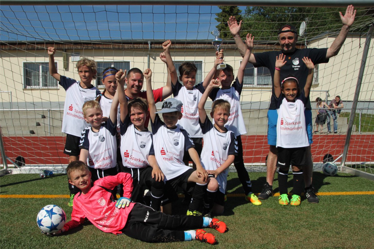 Meisterfeier der F1-Junioren