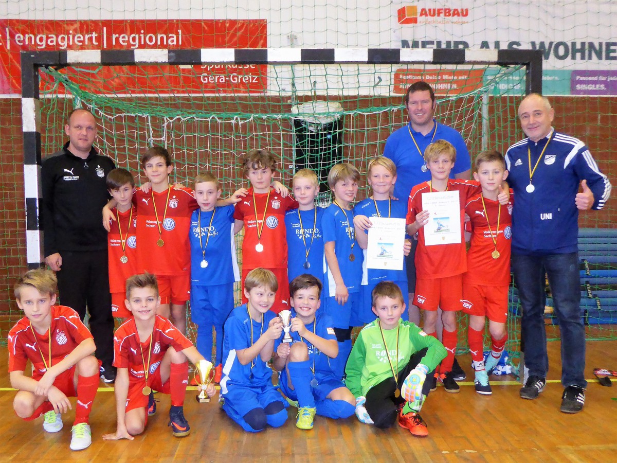 U11-Junioren des FSV Zwickau noch eine Nummer zu groß