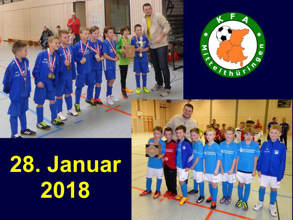 F1-Junioren verteidigen Hallentitel, E1 stark!!!