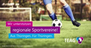 FC Einheit Bad Berka und TEAG verlängern Zusammenarbeit
