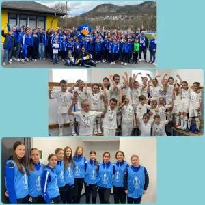 Aufregender blau-weißer Ostersonntagsausflug