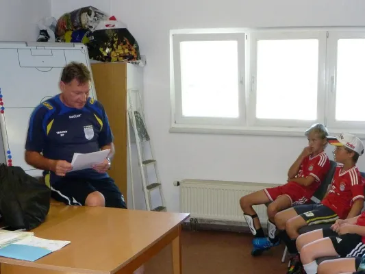 Trainingslager E-Junioren August 2016